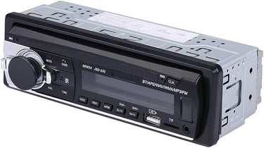 NK Auto Radio Coche - 1 DIN - 4x40W - Bluetooth 5.0, Función AUX, Reproductor MP3 y x2 USB, FM Sonido Estéreo, Llamadas Manos Libres, Mando para Control Remoto, Pantalla LCD, iOS & Android (eMark)